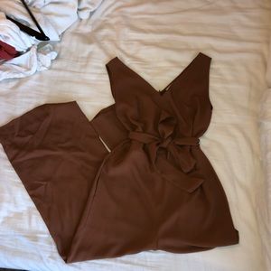 Everlane v neck jumpsuit